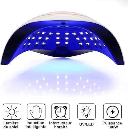 Lampe Séchage Ongles UV/LED Professionnelle