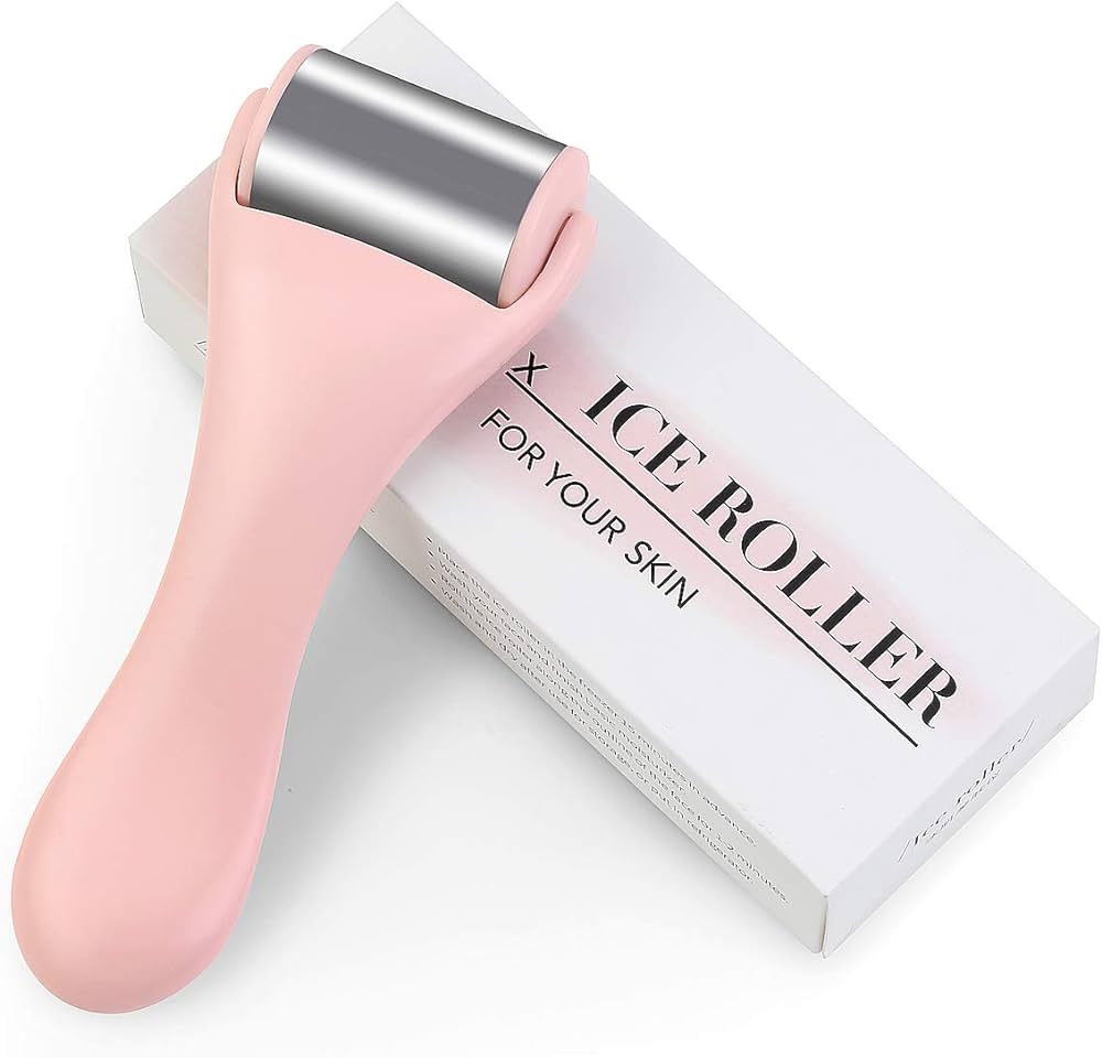Roulette de Glace Visage — Soin Cryothérapie & Éclat