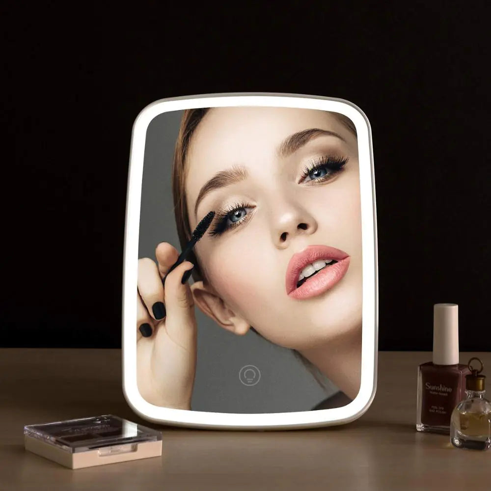 Miroir de Maquillage Tactile LED — Éclairage Parfait