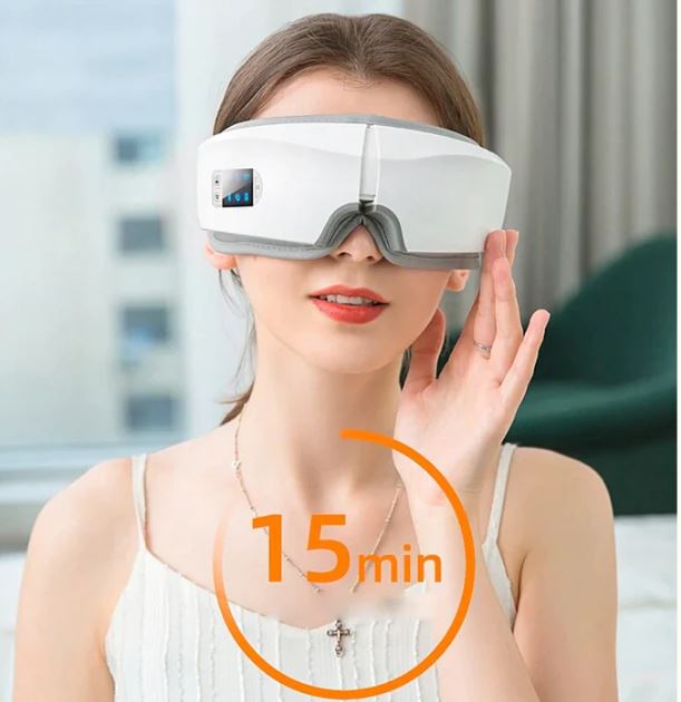 Masseur Oculaire Intelligent 4D — Anti-Fatigue & Relaxation